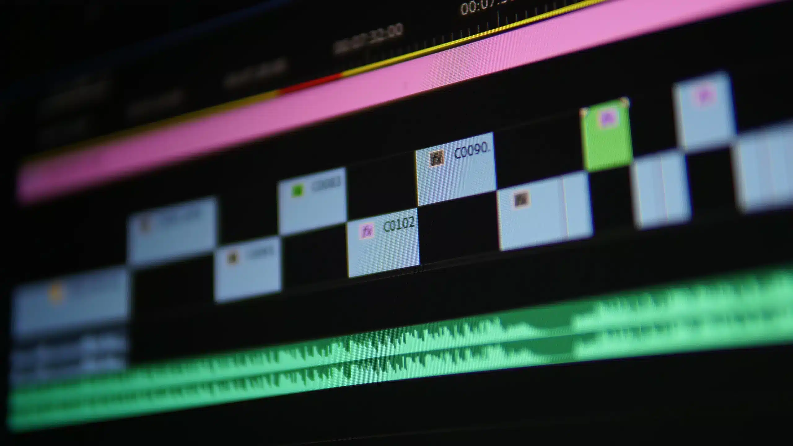 Imagen de una pantalla donde se ve el programa de edición de vídeos cortos para redes sociales